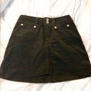 00 Corduroy skirt from A&F